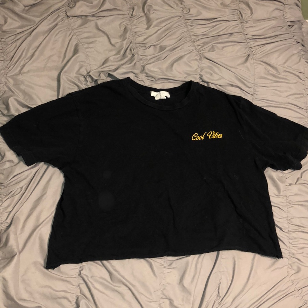 Black Crop Top